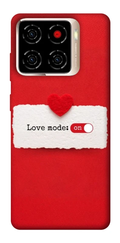 Чохол на ZTE Blade A56 Love Mode ON фото 1 з 1
