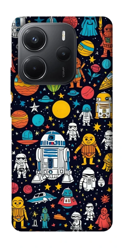 Чохол на Xiaomi Redmi Note 14 4G (Int. version) Star Wars background ver.2 фото 1 з 1