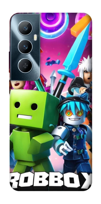 Чехол на Realme C65 4G Roblox gaming heroes фото 1 из 1