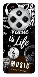 Чехол на Xiaomi Redmi 14C / Poco C75 Music is Life фото 1 из 1