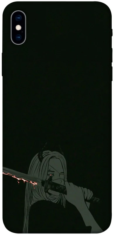 Чохол на Apple iPhone XS Max (6.5") Людина-бензопила фото 1 з 1