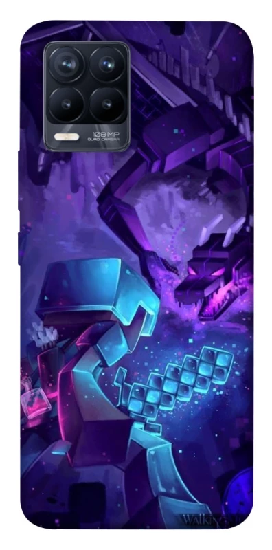 Чехол на Realme 8 Minecraft dragon фото 1 из 1