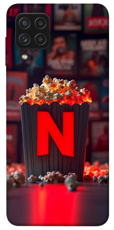 Чохол на Samsung Galaxy A22 4G Netflix and popcorn фото 1 з 1