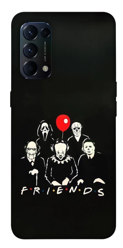 Чехол на Oppo Reno 5 4G Horror Friends фото 1 из 1