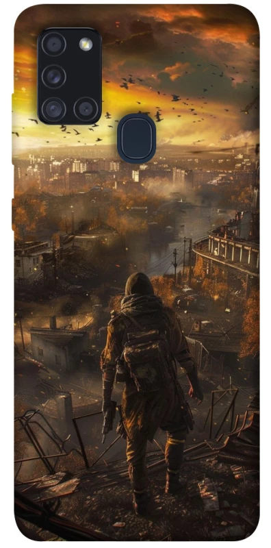Чехол на Samsung Galaxy A21s Сталкер v10 фото 1 из 1