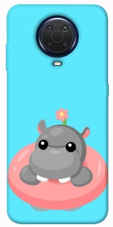 Чехол на Nokia G20 / G10 / 6.3 Adopt Me Hippo Floatie фото 1 из 1