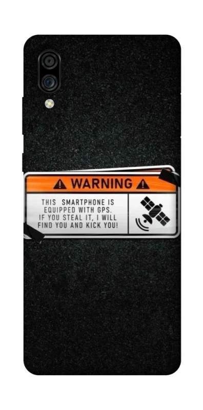 Чохол на ZTE Blade A5 (2020) Warning фото 1 з 1