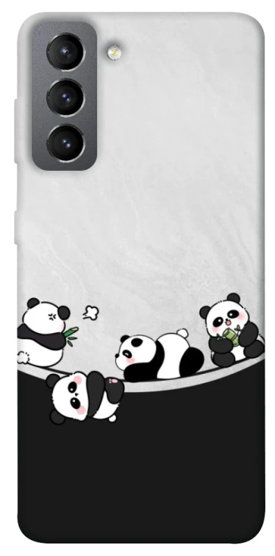 Чохол на Samsung Galaxy S21 FE Four pandas фото 1 з 1