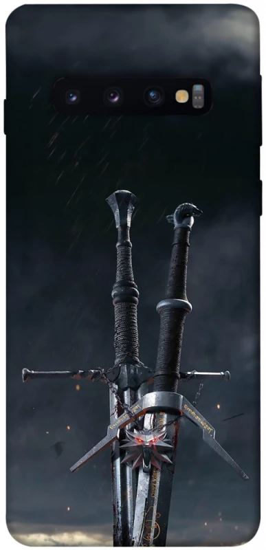 Чохол на Samsung Galaxy S10 Мечі Ведьмака фото 1 з 1