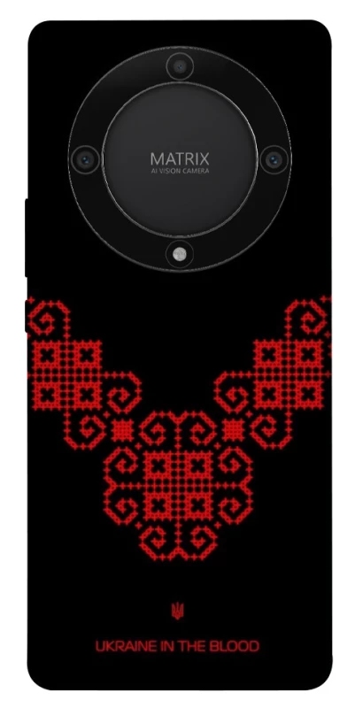 Чохол на Huawei Magic5 Lite Чорно-червона вишиванка фото 1 з 1