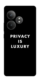 Чехол на Realme GT Neo 6 Privacy is luxury фото 1 из 1