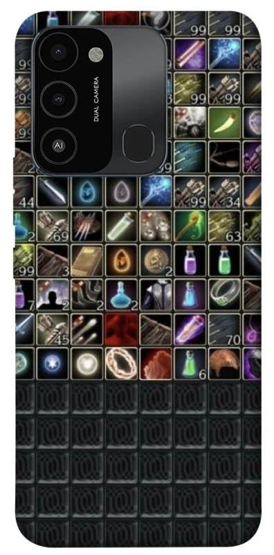 Чохол на TECNO Spark 8C Inventory menu ver.2 фото 1 з 1