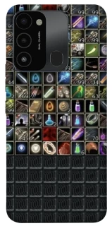 Чехол на TECNO Spark 8C Inventory menu ver.2 фото 1 из 1