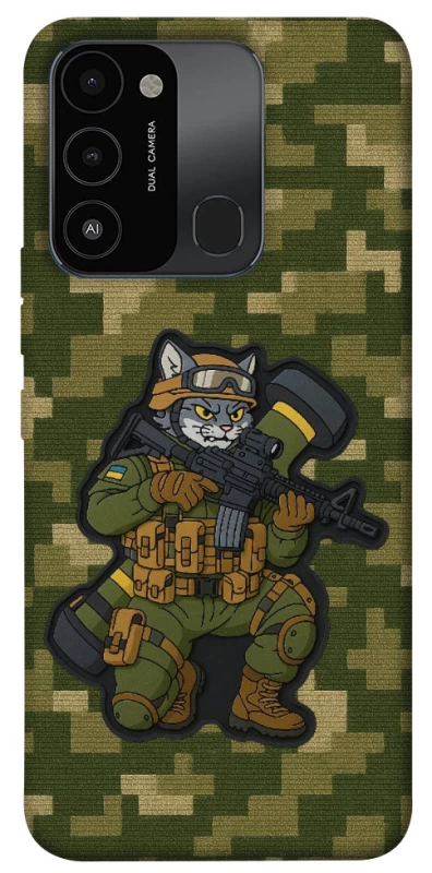 Чехол на TECNO Spark 8C Milcat javelin фото 1 из 1