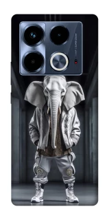 Чохол на Infinix Note 40 4G Слон v2 фото 1 з 1