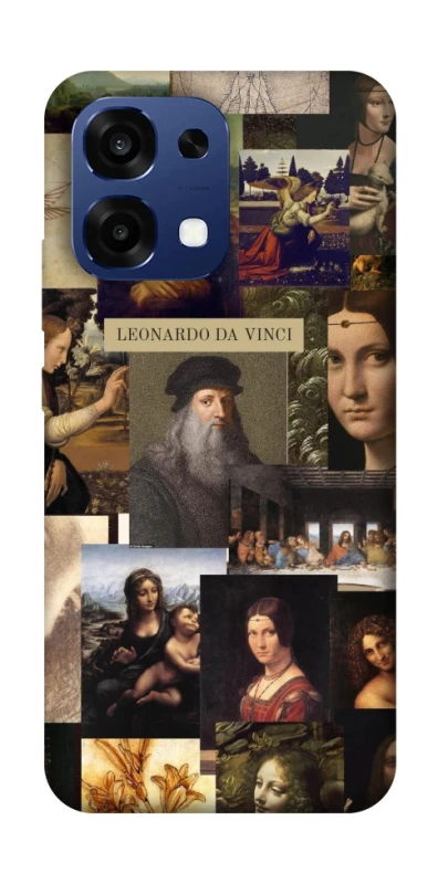 Чохол на Oppo A6 Pro 4G/5G Leonardo da Vinci фото 2 з 2