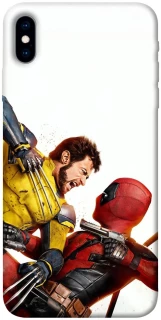 Чехол на Apple iPhone X (5.8") Deadpool and Wolverine фото 1 из 1