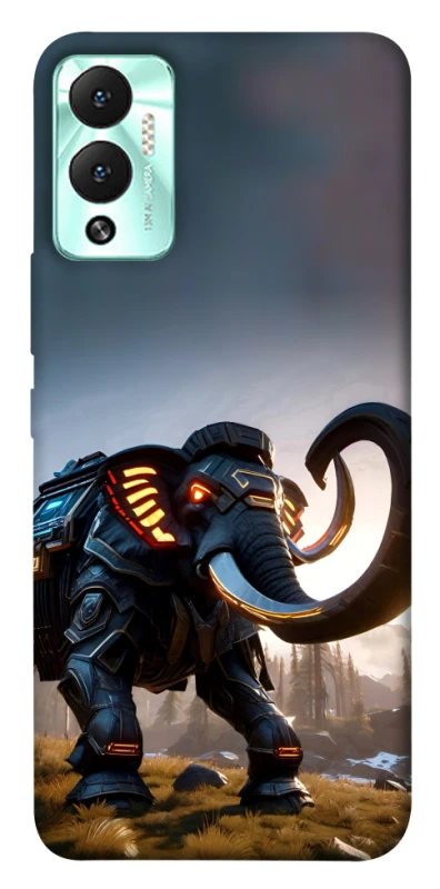 Чохол на Infinix Hot 12 Play Cyber ​​elephant фото 1 з 1