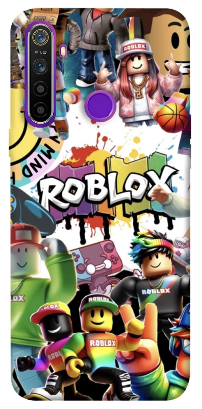 Чехол на Realme 5 Roblox Characters Collage фото 1 из 1