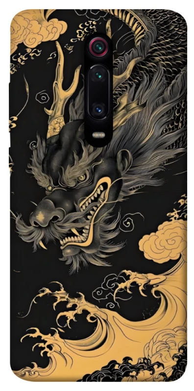 Чохол на Xiaomi Redmi K20 / K20 Pro / Mi9T / Mi9T Pro gold dragon фото 1 з 1
