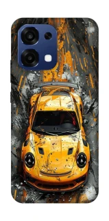Чехол на Oppo A6 Pro 4G/5G Drawn Porsche фото 1 из 2