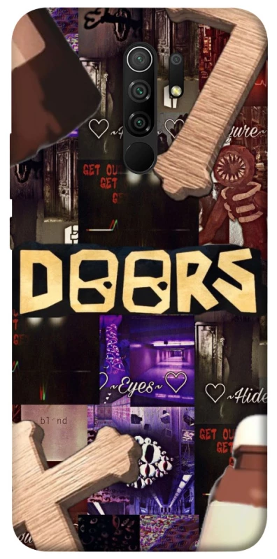 Чехол на Xiaomi Redmi 9 Roblox doors dark mode фото 1 из 1