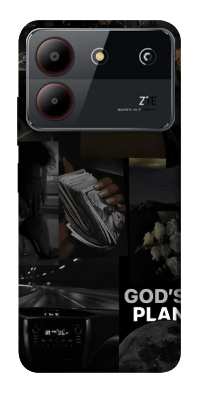 Чохол на ZTE Blade A54 4G God's plan фото 1 з 1