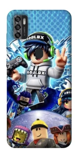 Чехол на ZTE Blade A7s (2020) Roblox collage ver.3 фото 1 из 1