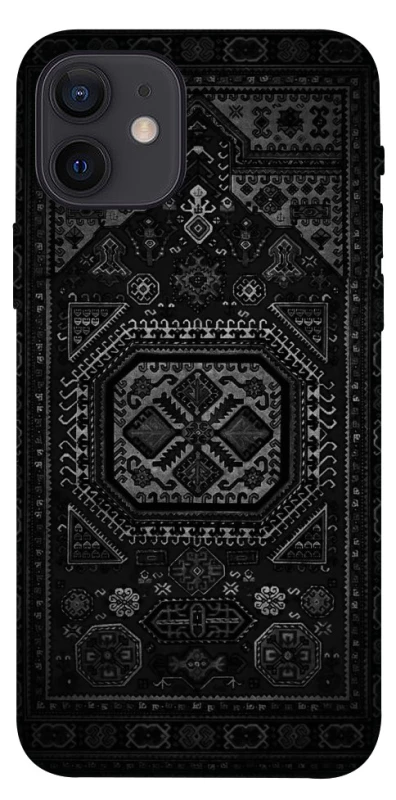 Чехол на Apple iPhone 12 (6.1") Черный ковер фото 1 из 1