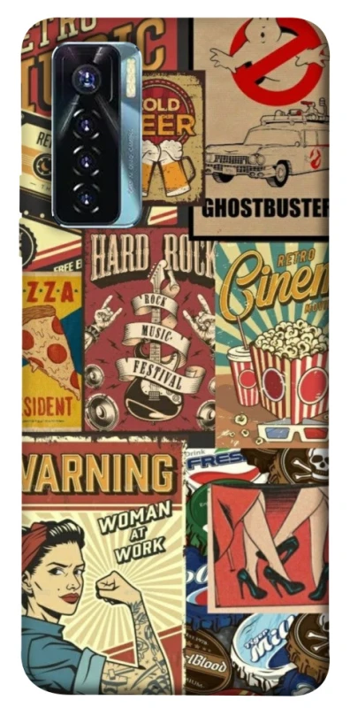 Чохол на TECNO Camon 17 Pro Retro collage ver.2 фото 1 з 1