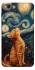 Чохол на Xiaomi Redmi 4a van gogh cat фото 1 з 1