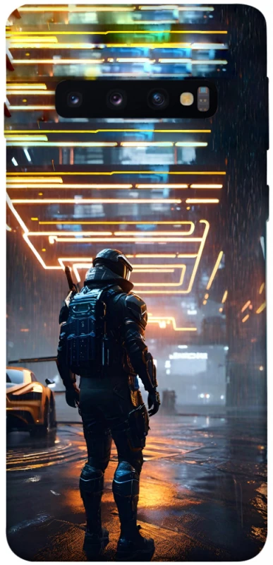 Чохол на Samsung Galaxy S10 Cyber character фото 1 з 1