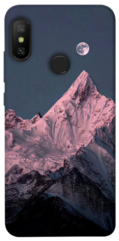 Чехол на Xiaomi Mi A2 Lite / Xiaomi Redmi 6 Pro Pink mountain фото 1 из 1