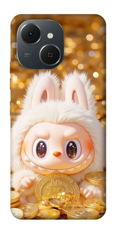 Чехол на TECNO Spark 40C Bitcoin Labubu фото 1 из 1