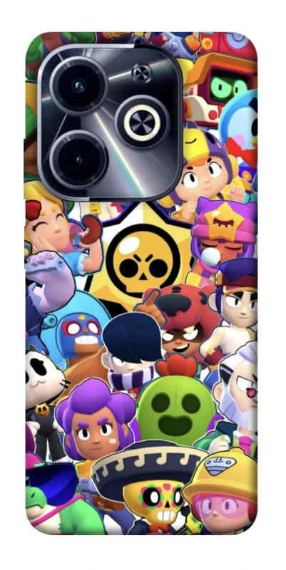Чехол на Infinix Hot 40i Brawl Stars ver.5 фото 1 из 1