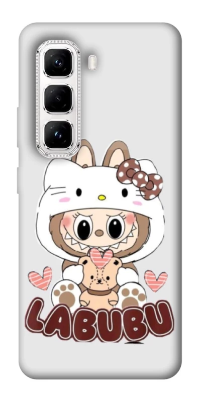Чохол на Infinix Hot 50 Pro Hello Kitty Labubu фото 1 з 1