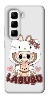 Чохол на Infinix Hot 50 Pro Hello Kitty Labubu фото 1 з 1