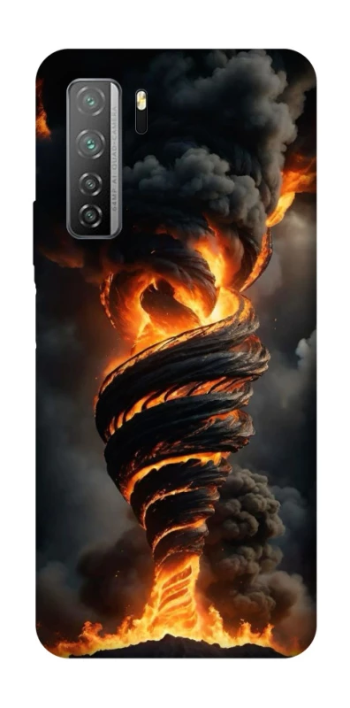 Чехол на Huawei Nova 7 SE Огненный торнадо фото 1 из 1
