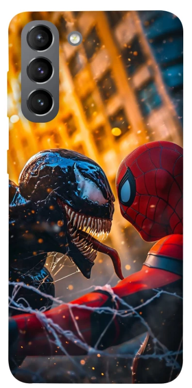 Чохол на Samsung Galaxy S21 Venom vs Spiderman фото 1 з 1