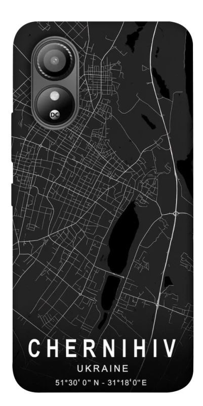 Чохол на ZTE Blade L220 Chernihiv map фото 1 з 1