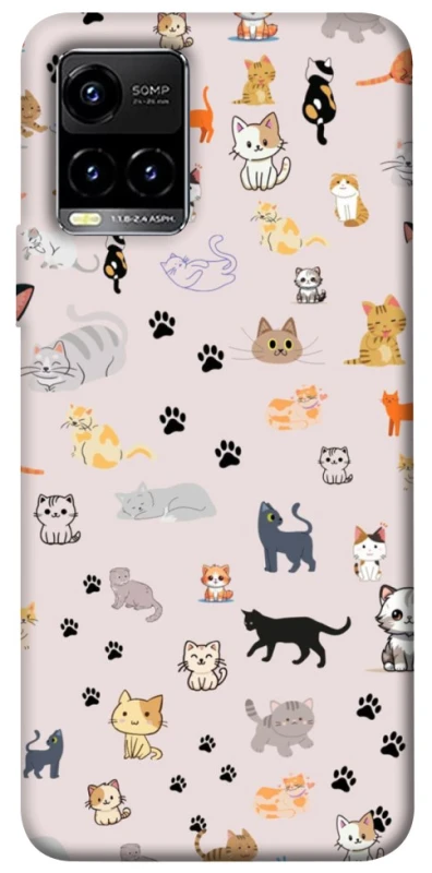 Чохол на Vivo Y21 / Y33s Cat style ver.1 фото 1 з 1