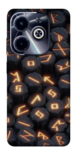 Чехол на Infinix Hot 40i Огненые руны фото 1 из 1