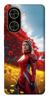 Чехол на Xiaomi Poco C71 Cyber space girl ver.5 фото 1 из 1