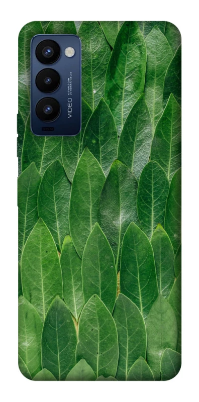 Чехол на TECNO Camon 18 Pro Листья фото 1 из 1