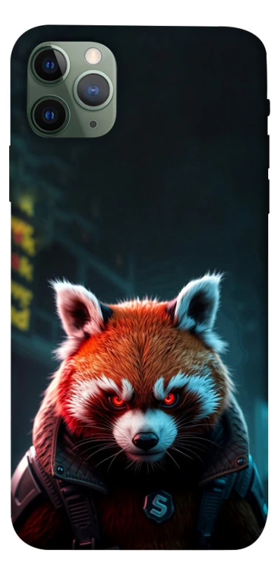 Чохол на Apple iPhone 11 Pro Max (6.5") Cyber Red Panda фото 1 з 1