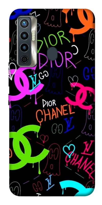 Чехол на TECNO Camon 17 Fashion collage ver.5 фото 1 из 1