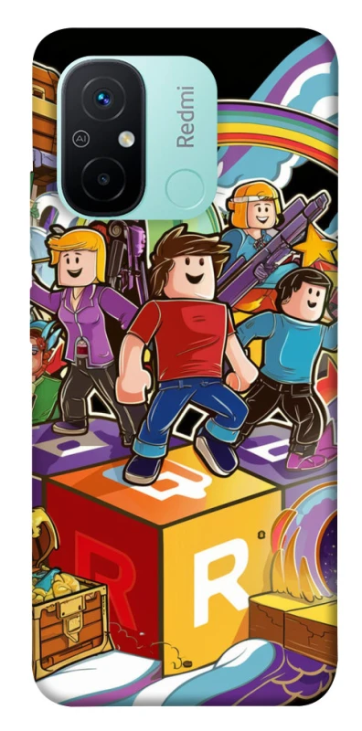 Чохол на Xiaomi Redmi 12C / Poco C55 Roblox family фото 1 з 1