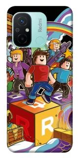 Чехол на Xiaomi Redmi 12C / Poco C55 Roblox family фото 1 из 1