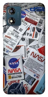 Чехол на Motorola Moto E13 NASA ver.4 фото 1 из 1