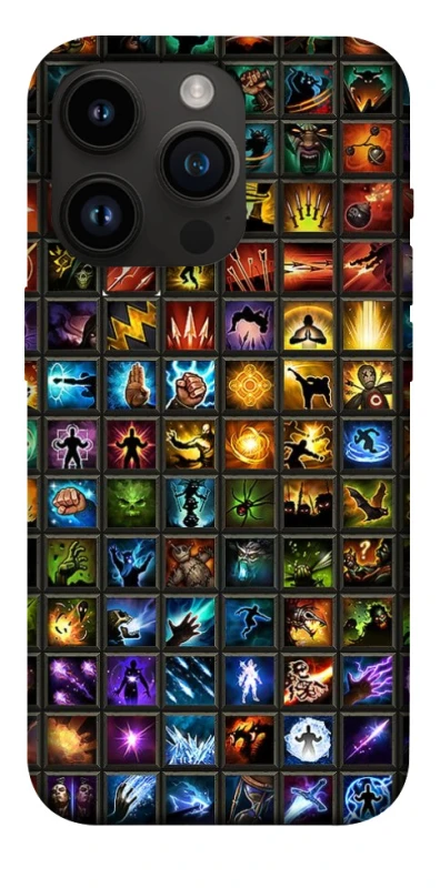 Чохол на Apple iPhone 14 Pro (6.1") Abilities menu ver.3 фото 1 з 1